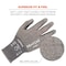 Ergodyne ANSI A4 PU Coated CR Gloves, Gray, Size XXL, PR 7044 - alternate 3